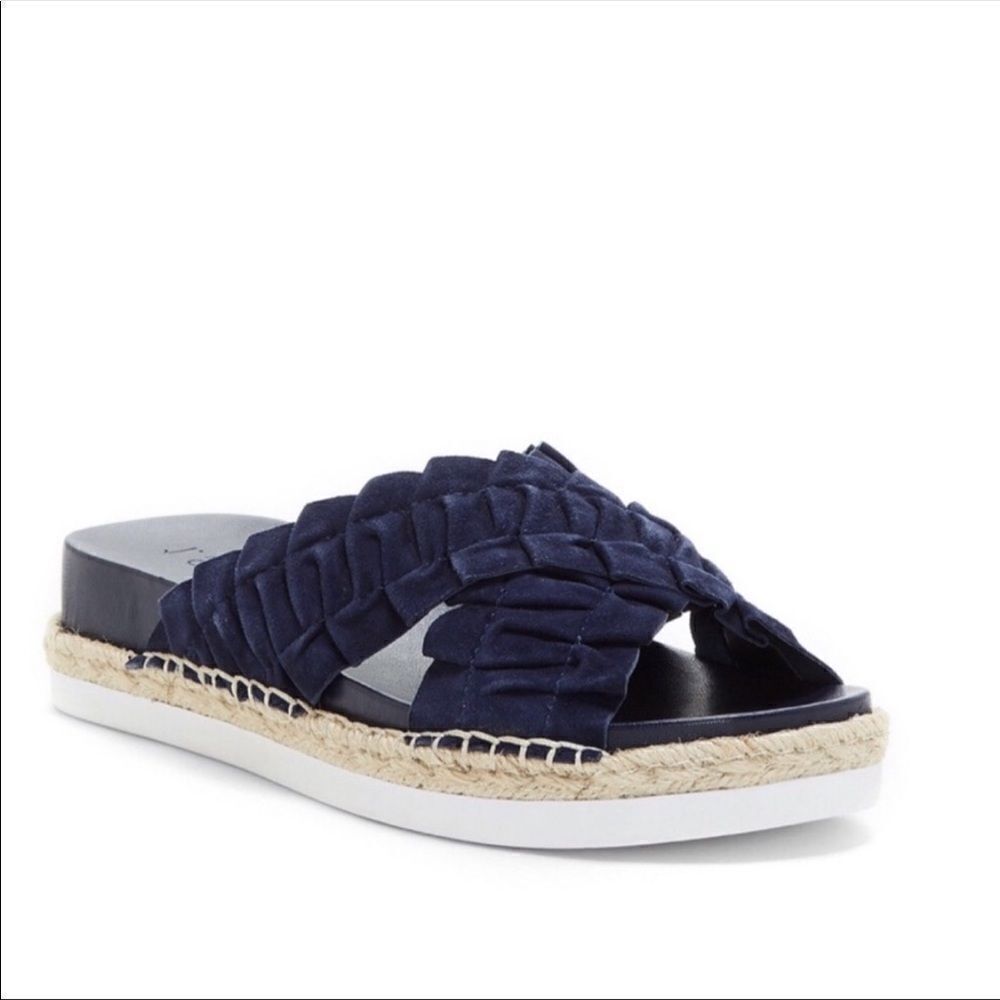 1.‎ State Salyn Ruffle Espadrille Slide Sandal